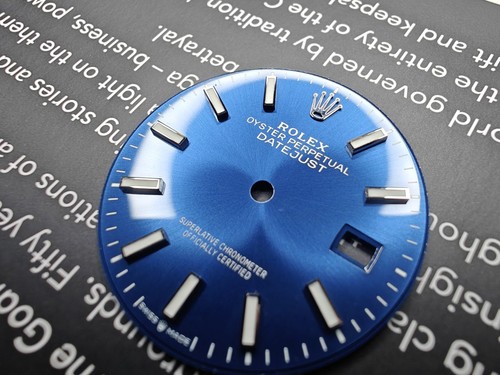 Rolex datejust blue dial - datejust,