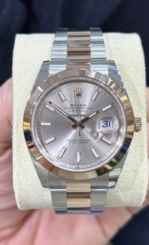 Rolex 2022 41mm rose - rose, steel