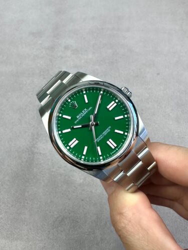 Rolex oyster perpetual - rolex, green