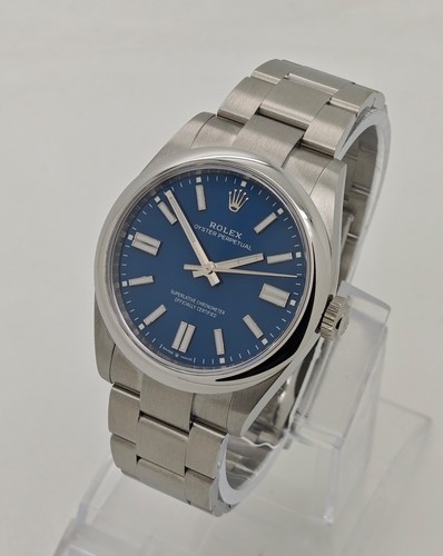Rolex oyster perpetual - oyster, blue