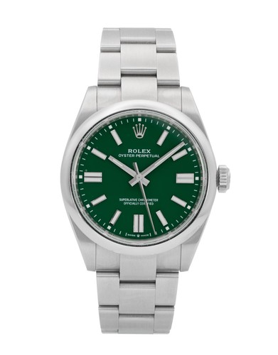 Rolex oyster perpetual green - perpetual,