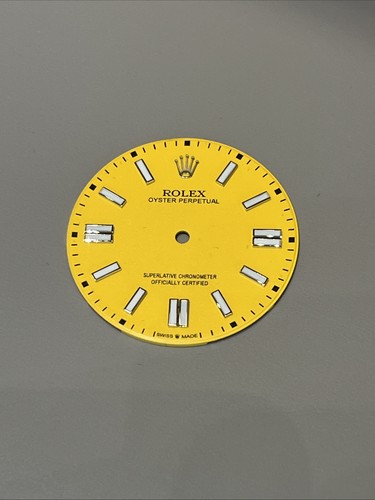 Yellow rolex oyster perpetual - rolex,