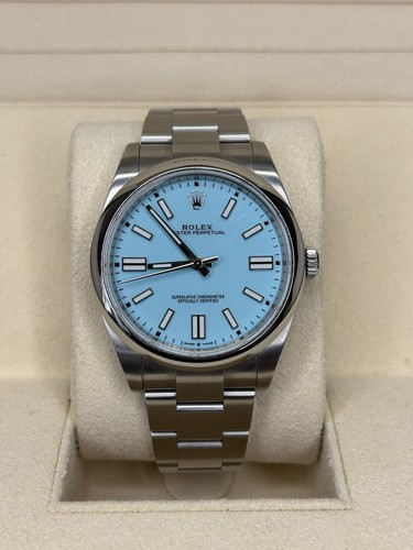 Rolex turquoise oyster - rolex,